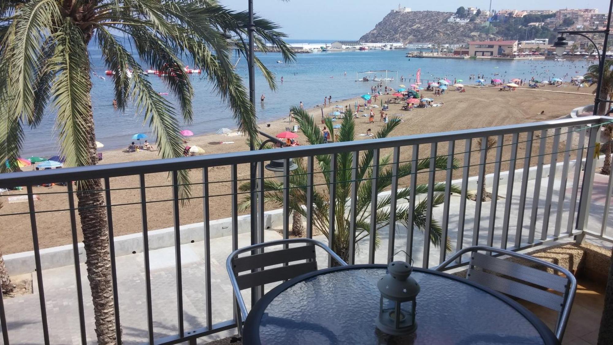 Bahia Mazarron Apartamento En Primera Linea Playa Puerto de Mazarrón Exterior foto